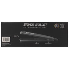 Load image into Gallery viewer, Silver Bullet Mini Hair Straightener - Black
