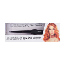 Load image into Gallery viewer, Silver Bullet  City Chic Concial Curling Iron 13-25mm
