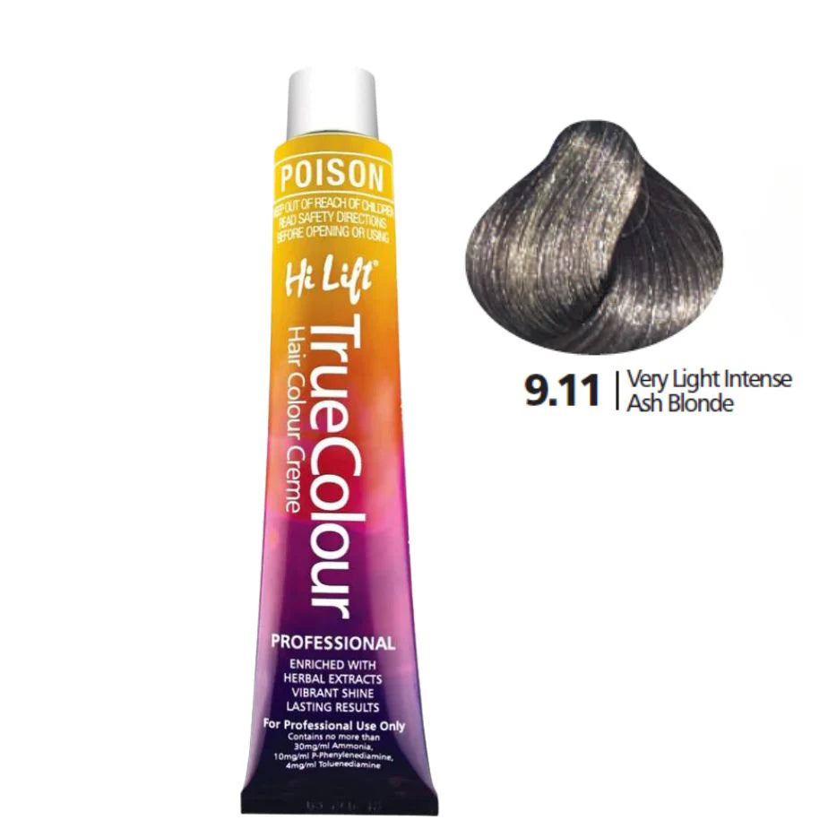 Hi Lift True Colour 9.11 Very Light Intense Ash Blonde 100g