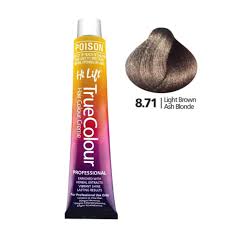 Hi Lift True Colour 8.71 Light Brown Ash Blonde 100g