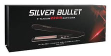 Load image into Gallery viewer, Silver Bullet Titanium 220IR Euphoria Infrared Hair Straightener
