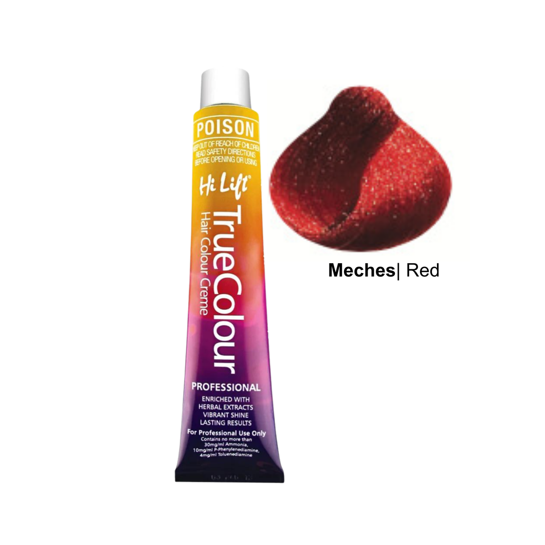 Hi Lift True Colour Meches - Red 100g